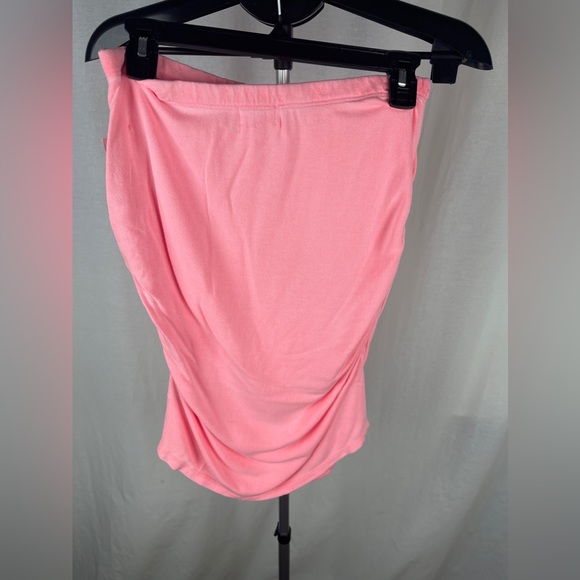 Sundry Womens Ruched Pink Mini Pencil Skirt Size 2 (XS) NWT - Picture 8 of 10